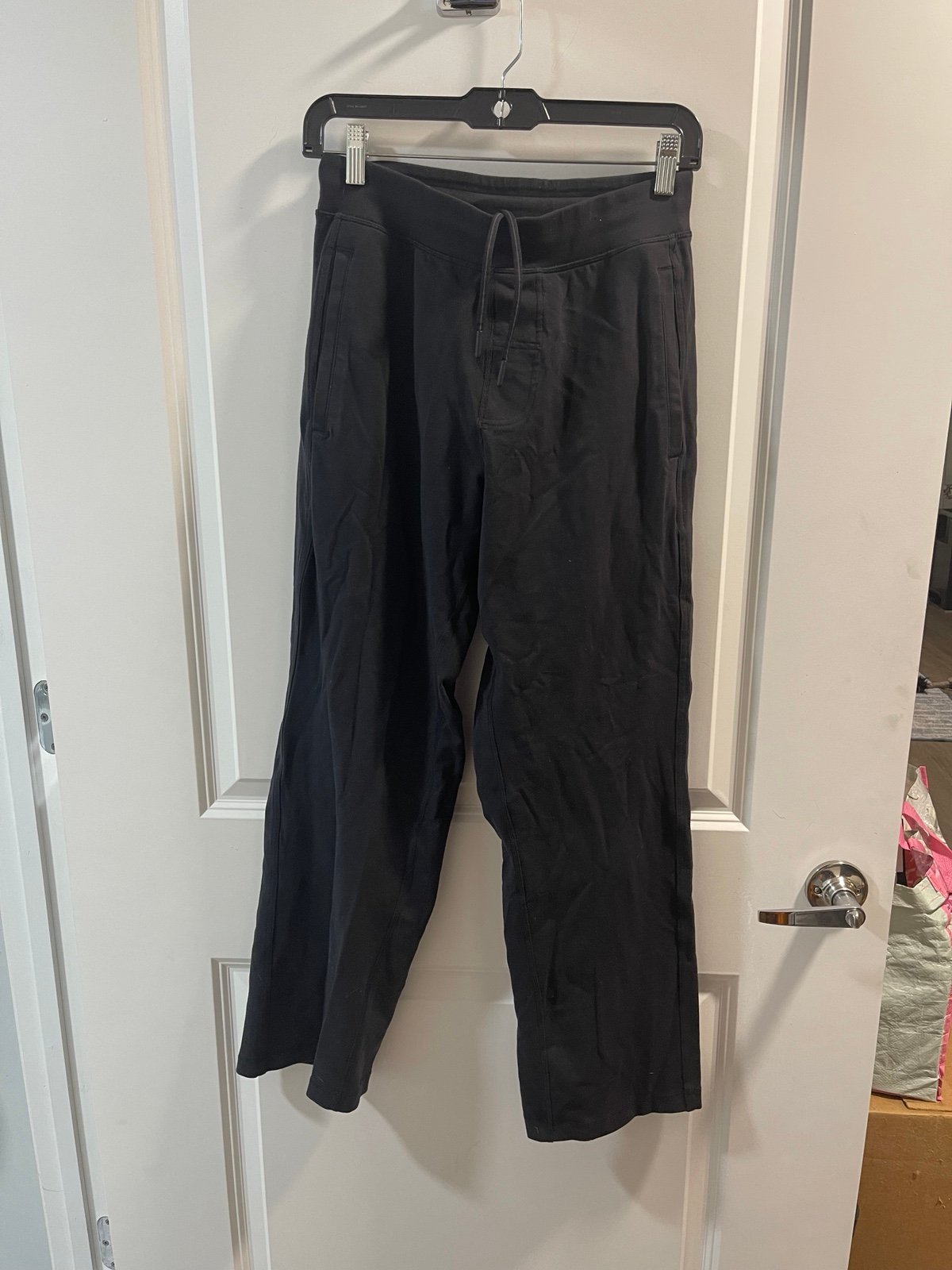 Lululemon Men’s Wide Leg Pants Black Good Condition Size Small