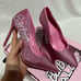 Aldo x Barbie Malibu Pink Satin Rhinestone Pumps New Woman’s 6