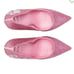 Aldo x Barbie Malibu Pink Satin Rhinestone Pumps New Woman’s 6