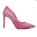 Aldo x Barbie Malibu Pink Satin Rhinestone Pumps New Woman’s 6