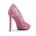 Aldo x Barbie Malibu Pink Satin Rhinestone Pumps New Woman’s 6