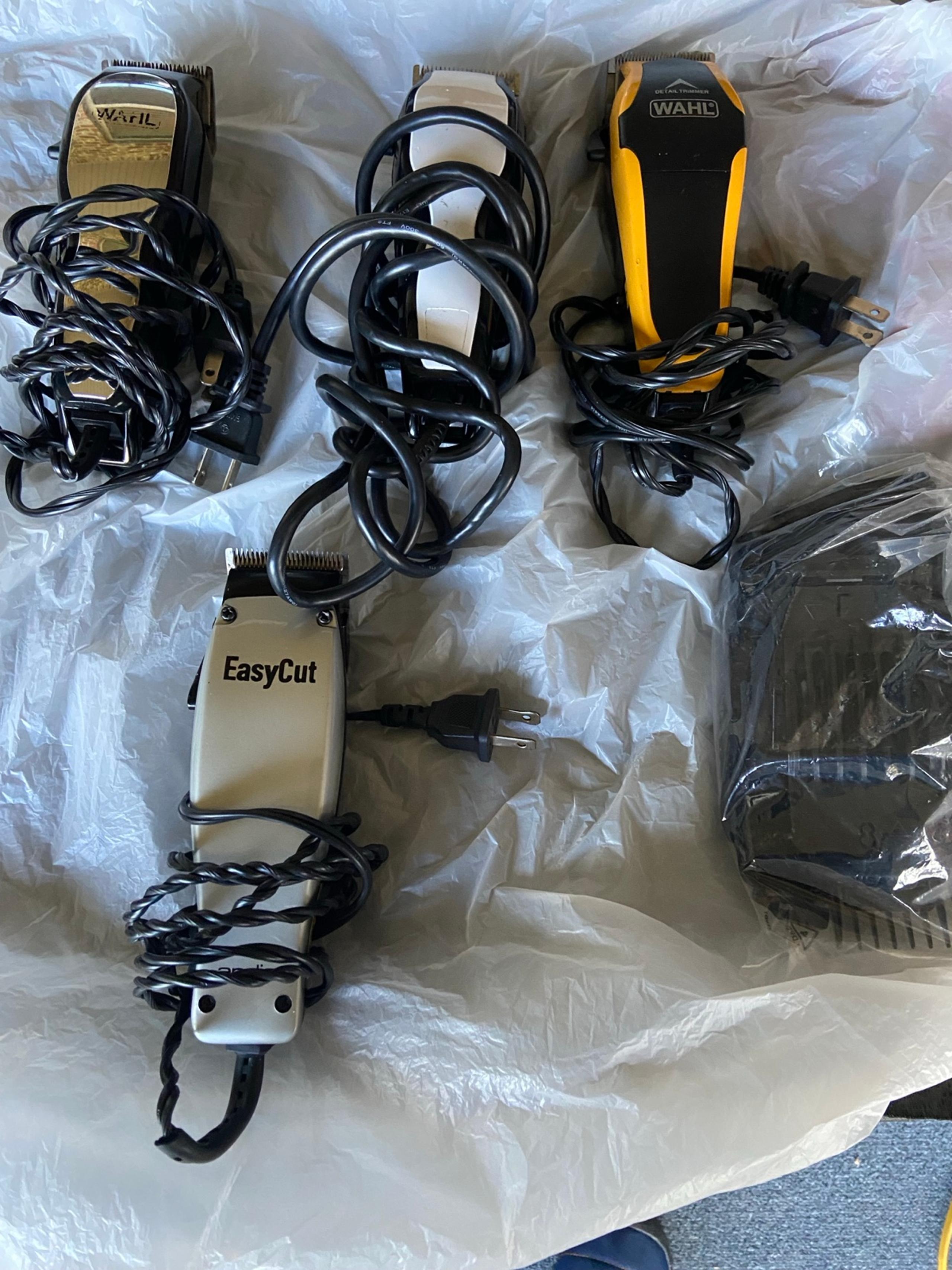 Hair Clippers 4 Pairs Lot of 4 (Wahl -Easy Cut