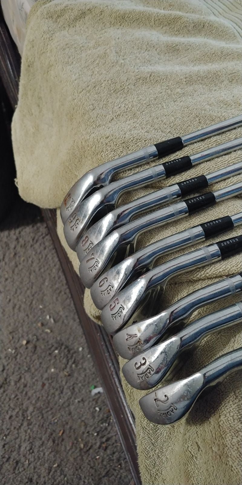 Vintage Hogan Radial irons