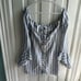 SABO Skirt Soleil Lace-Up Dress NWT