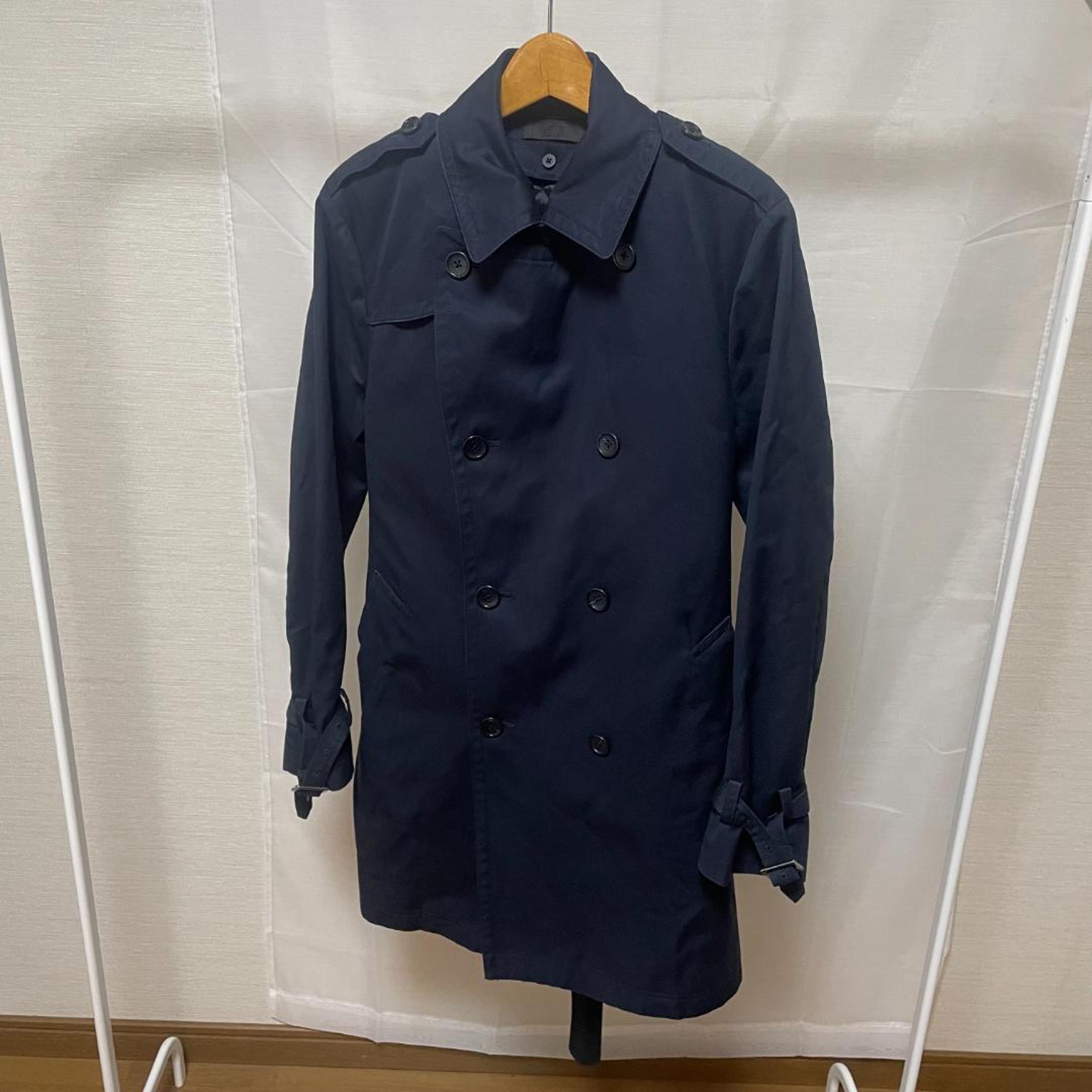 UNIQLO Military Trench Coat, Navy, Men's, Size M