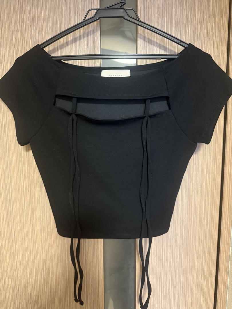 ANDMARY】Bebe ribbon tops