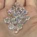 100 Austrian Crystals Cube Beads AB CLEAR BULK BUY DIY JEWELRY MAKING LOT