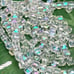 100 Austrian Crystals Cube Beads AB CLEAR BULK BUY DIY JEWELRY MAKING LOT