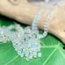 100 Austrian Crystals Cube Beads AB CLEAR BULK BUY DIY JEWELRY MAKING LOT