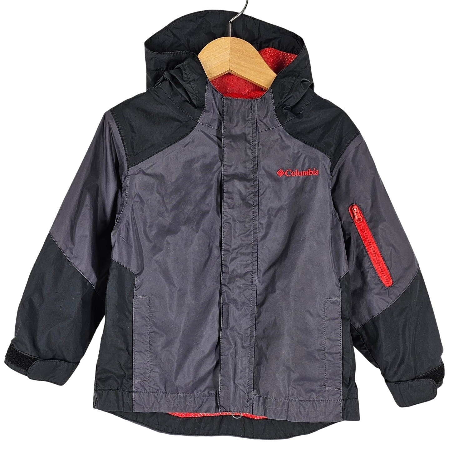 COLUMBIA OMNI-SHIELD Waterproof Hooded Jacket - Boys Toddler Size 3T