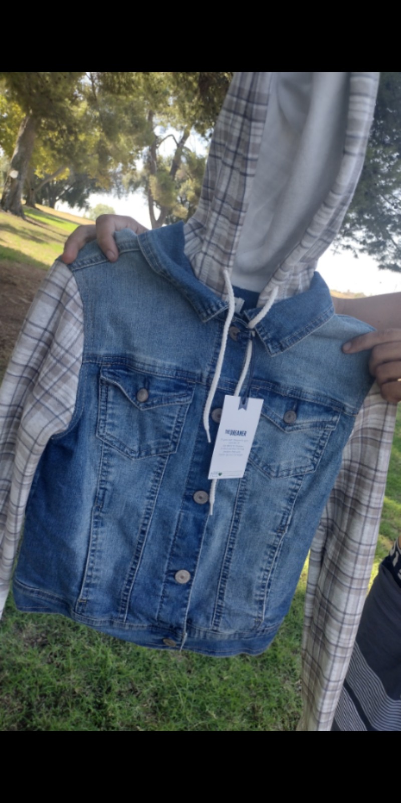 Wallflower The Dreamer Jean Jacket Kids Size Small NWT