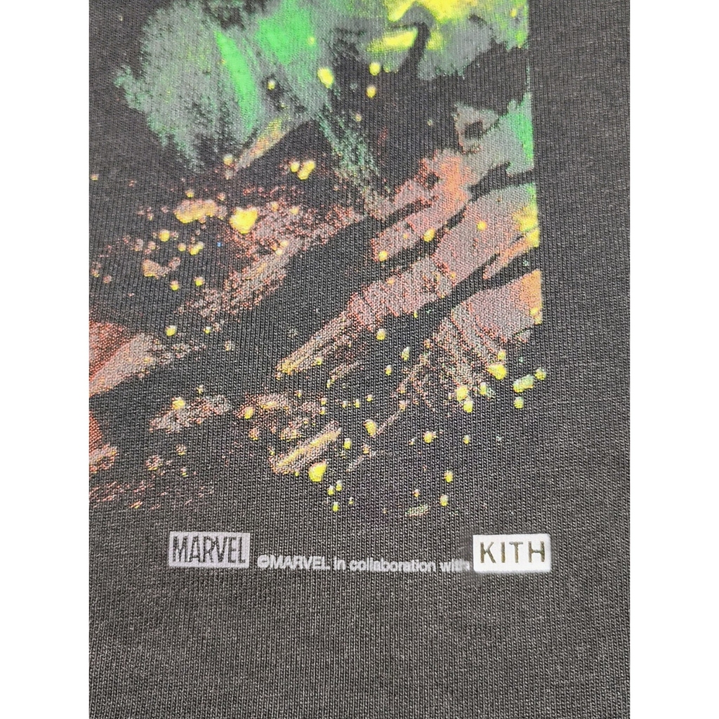 ☆ KITH x SPIDER-MAN Venom Battle コラボTシャツ ☆ KITH x Spider-Man Venom Battle Vintage T-Shirt Size L Large