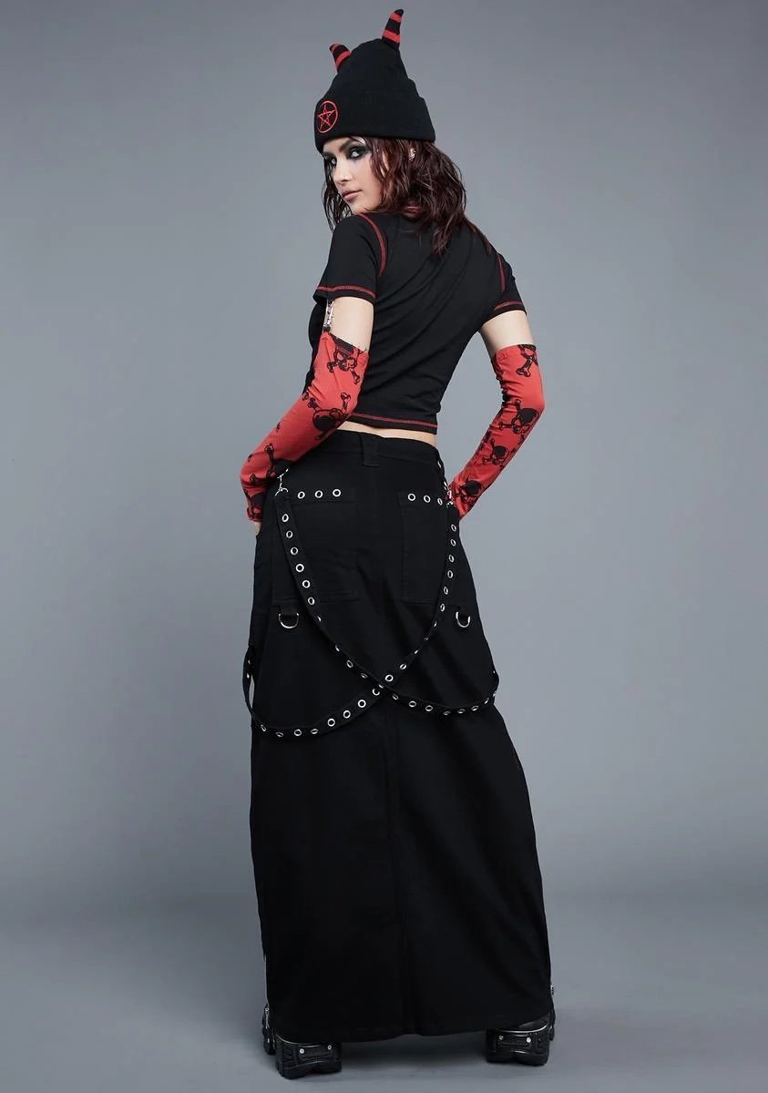 Widow Wreak Havoc Maxi Skirt