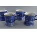 Currier and Ives The Homestead in Winter Coffee Pot and 4 Mugs