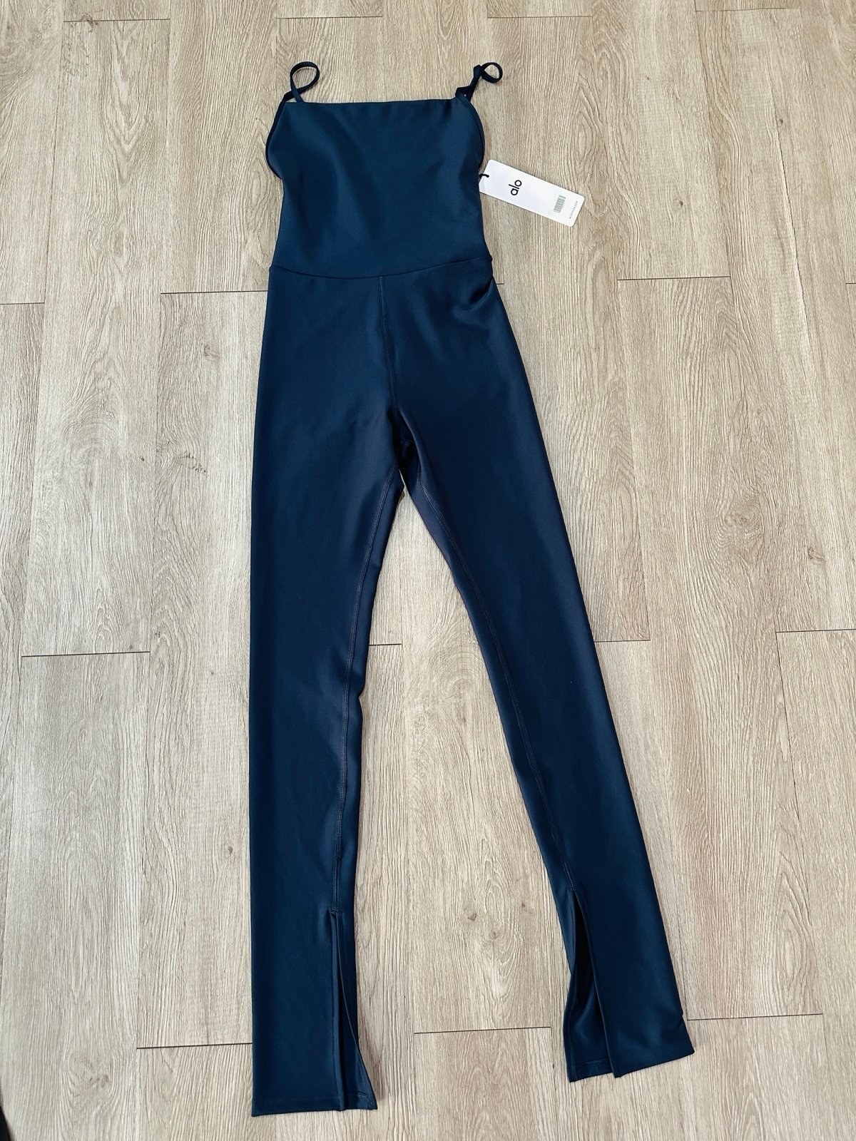 Alo yoga Airlift Disco Daze Onesie Navy Yoga Leggings & Jumsuit Nwt size XS