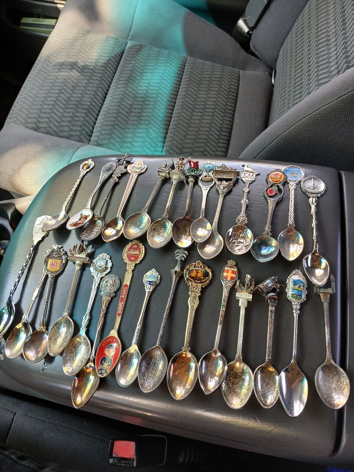 Vintage Spoons, souvenir, collector