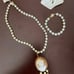 Vintage Mallorca 18K Pearls Large Cameo Necklace (2)