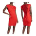Victor Glemaud Cap Sleeve Bodycon Mini Dress, Red, Size XL, New with tag