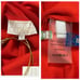 Victor Glemaud Cap Sleeve Bodycon Mini Dress, Red, Size XL, New with tag