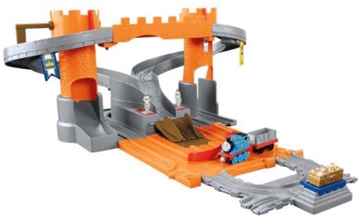 Thomas & Friends Take-N-Play THOMAS' ADVENTURE CASTLE Portable Fold Out Play Set