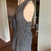 FEI Anthropologie Gray Denim Halter Top Large