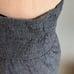FEI Anthropologie Gray Denim Halter Top Large