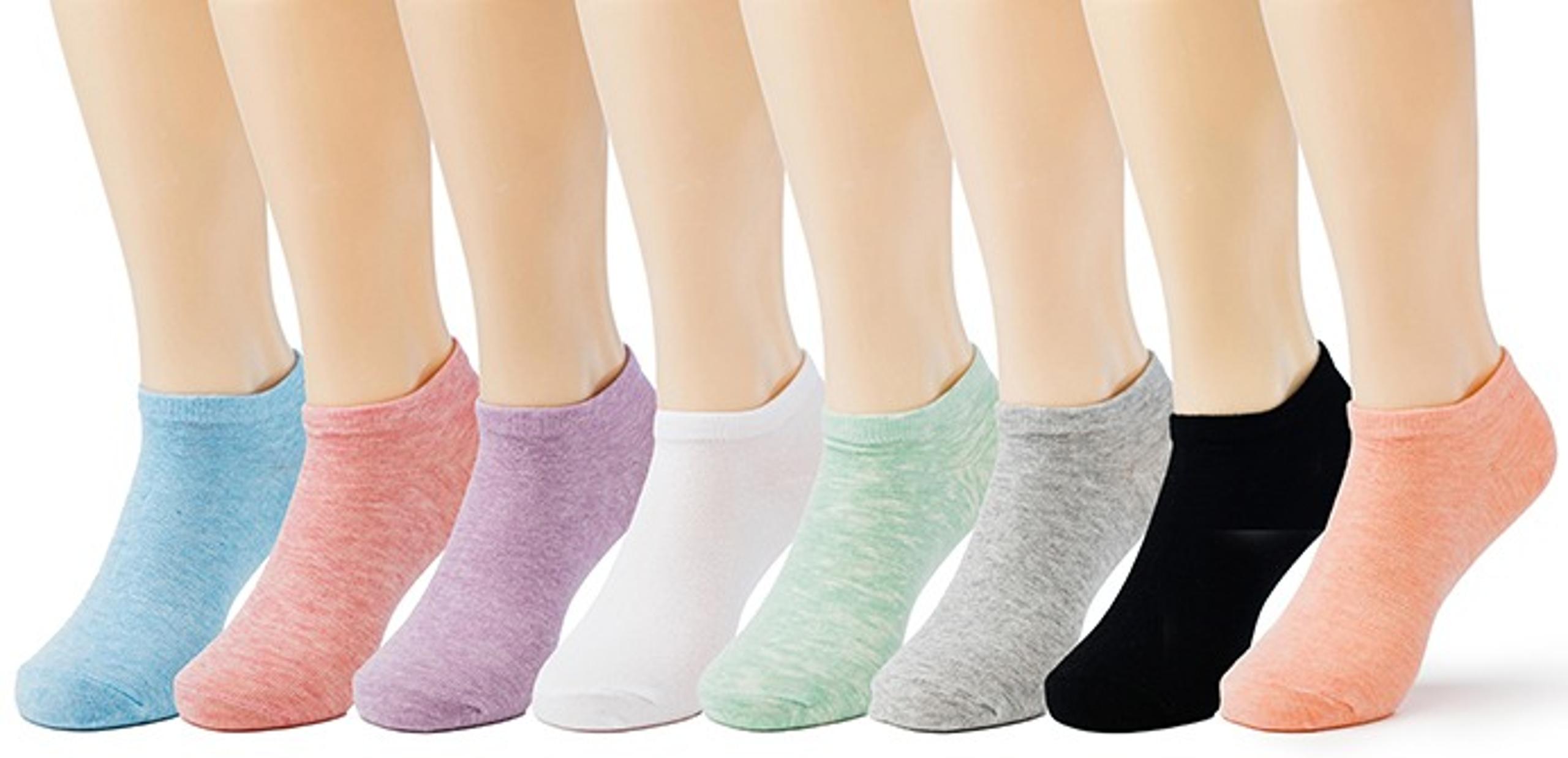 Cute Low Cut Colorful Casual Socks 8Pack