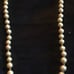 VTG.DAUPLAISE GOLD BALLS BEADED NECKLACE