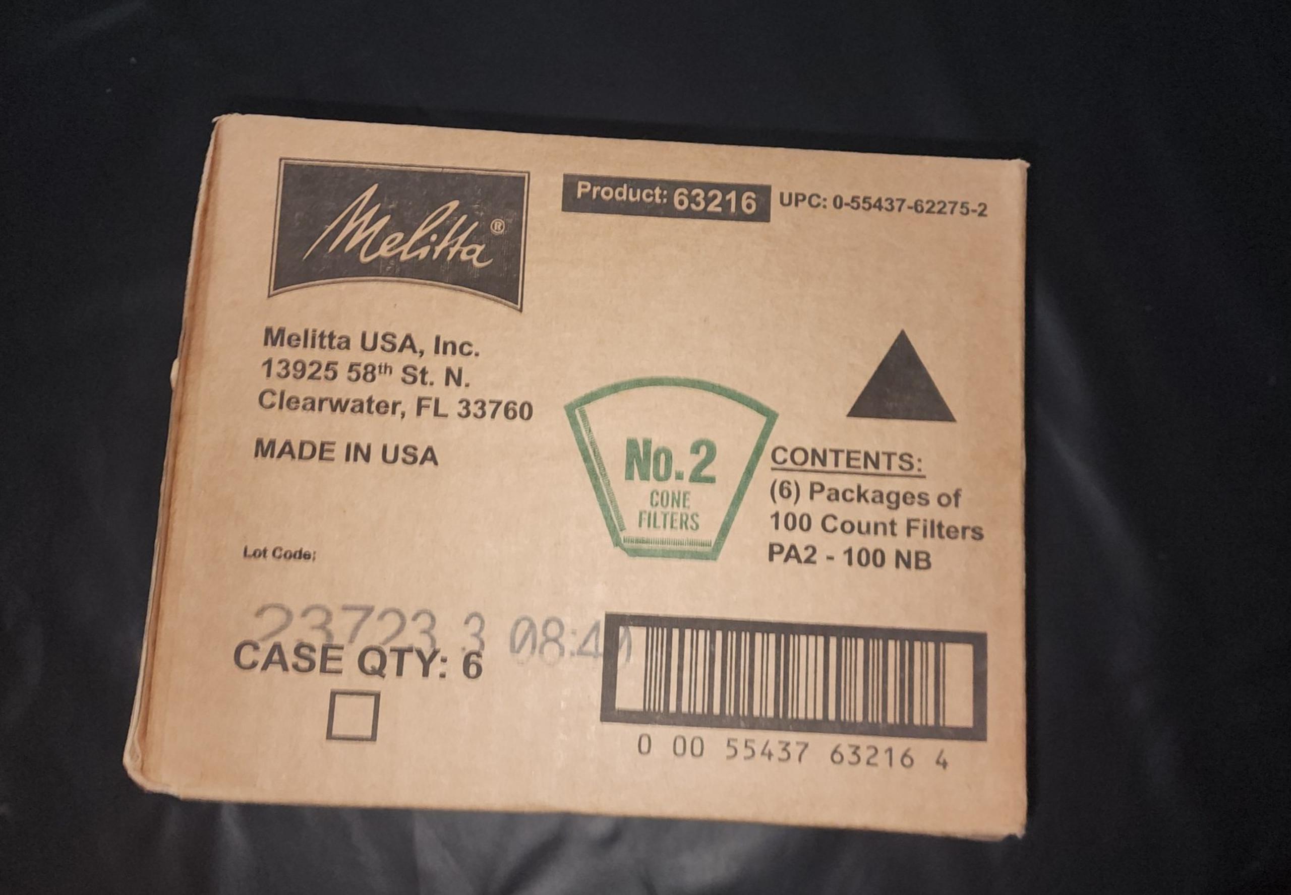 Cone Coffee Filters size #2 600ct