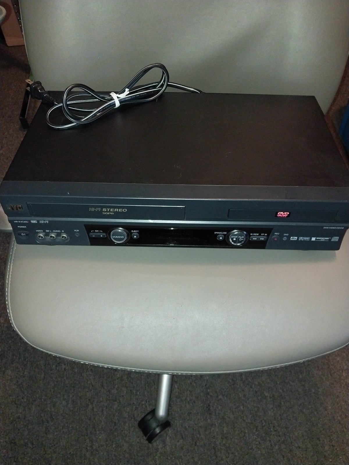 JVC VCR VHS DVD Combo Player Recorder