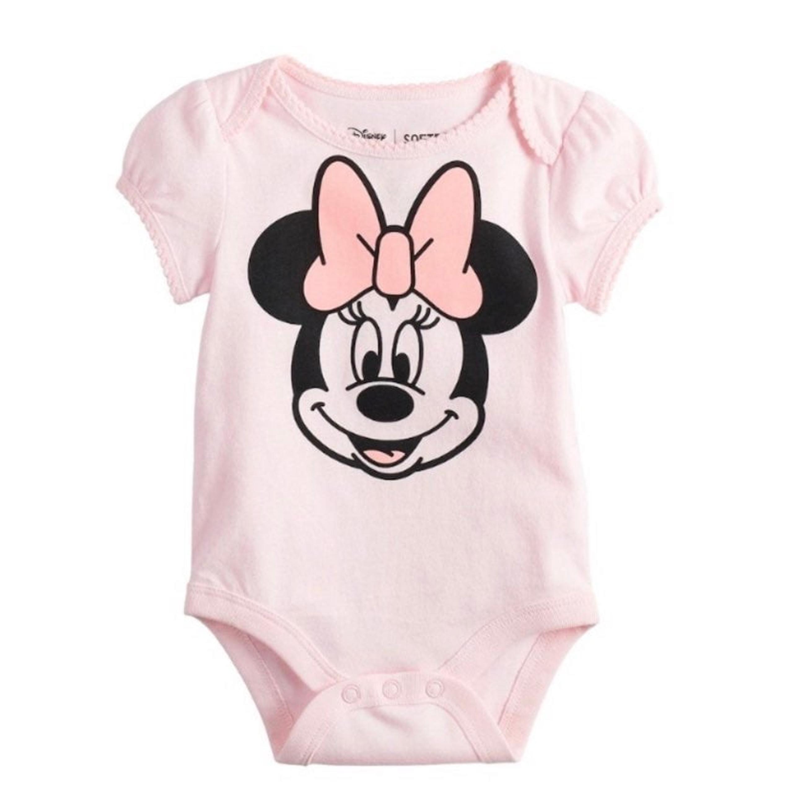 NWT Pink Minnie Mouse Bodysuit Onesie, 9 months