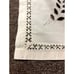 Vintage Large Table Linen Cream with Embroidery/Cutwork Floral Cala Lilly Design