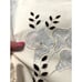 Vintage Large Table Linen Cream with Embroidery/Cutwork Floral Cala Lilly Design
