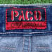 Rare Vintage 90’s Paco Baggy Jeans Men’s Size 36x28 Full Of Great Details