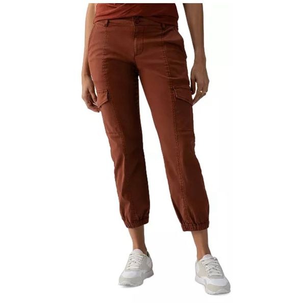 Sanctuary Women’s Rebel Cargo Pants Joggers in Rich Clay - sz 28