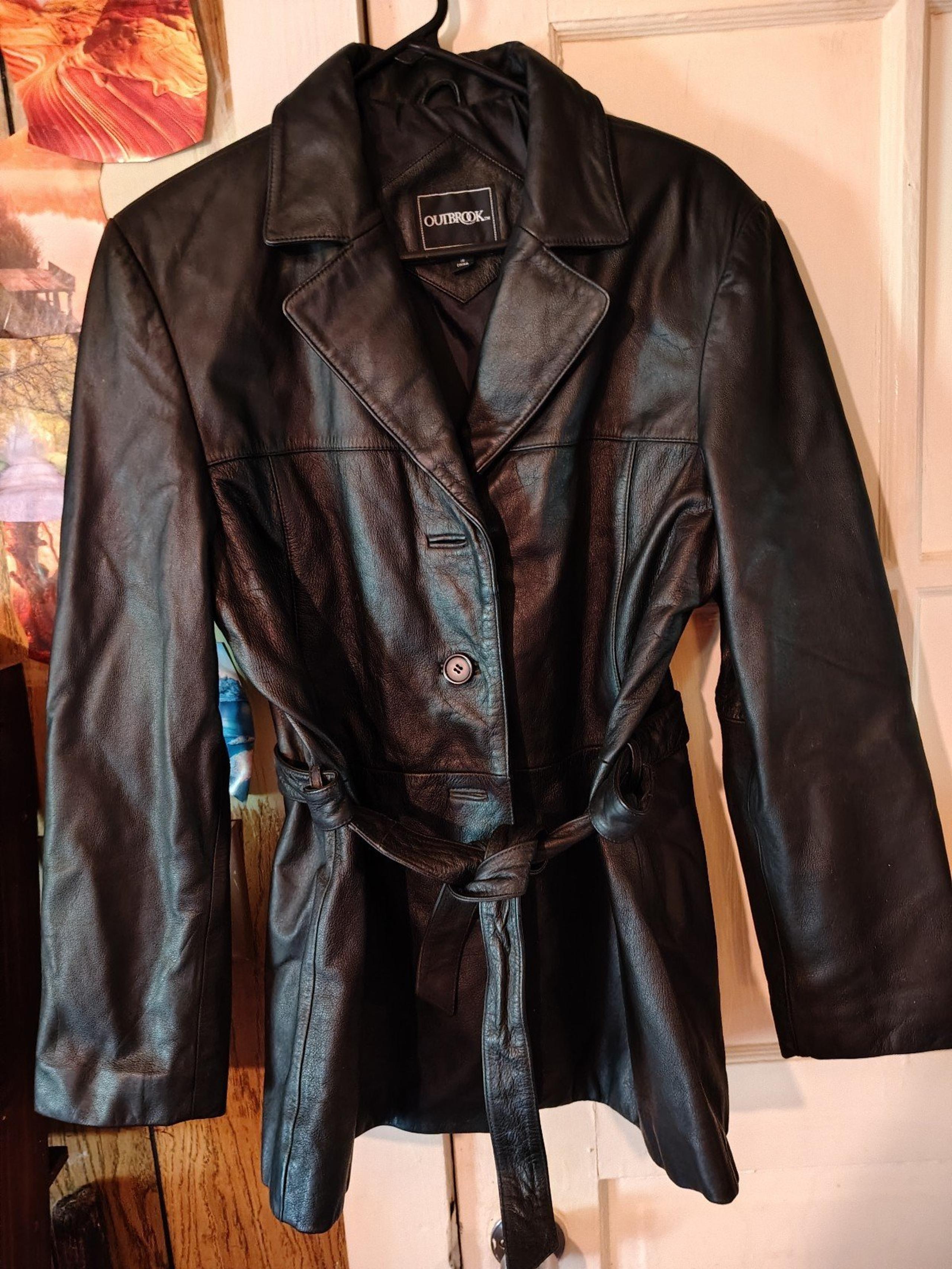 Women's leather jacket