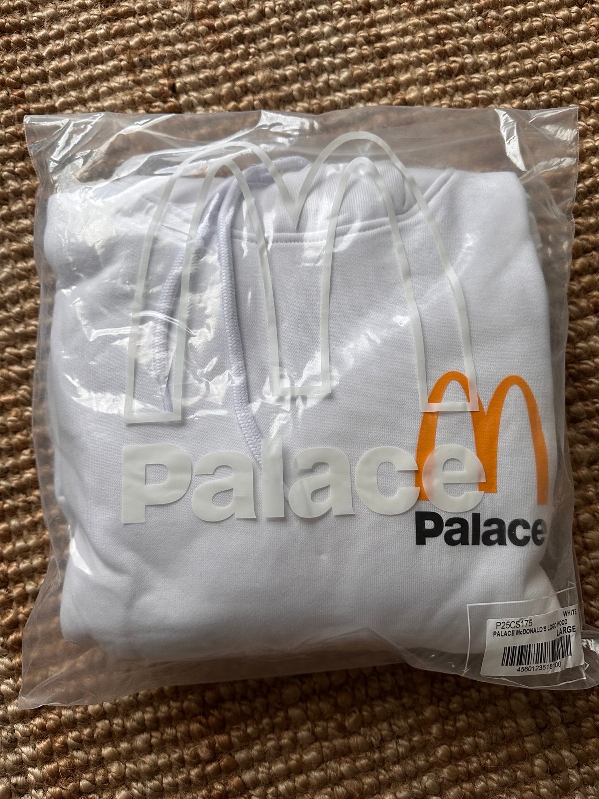 Palace McDonald’s hoodie