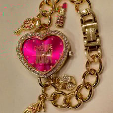 Juicy Couture Charm Heart-shaped Watch