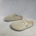 Birkenstock Boston Men's Size EU 44 US 11 Soft Footbed Taupe Suede Leather Mule