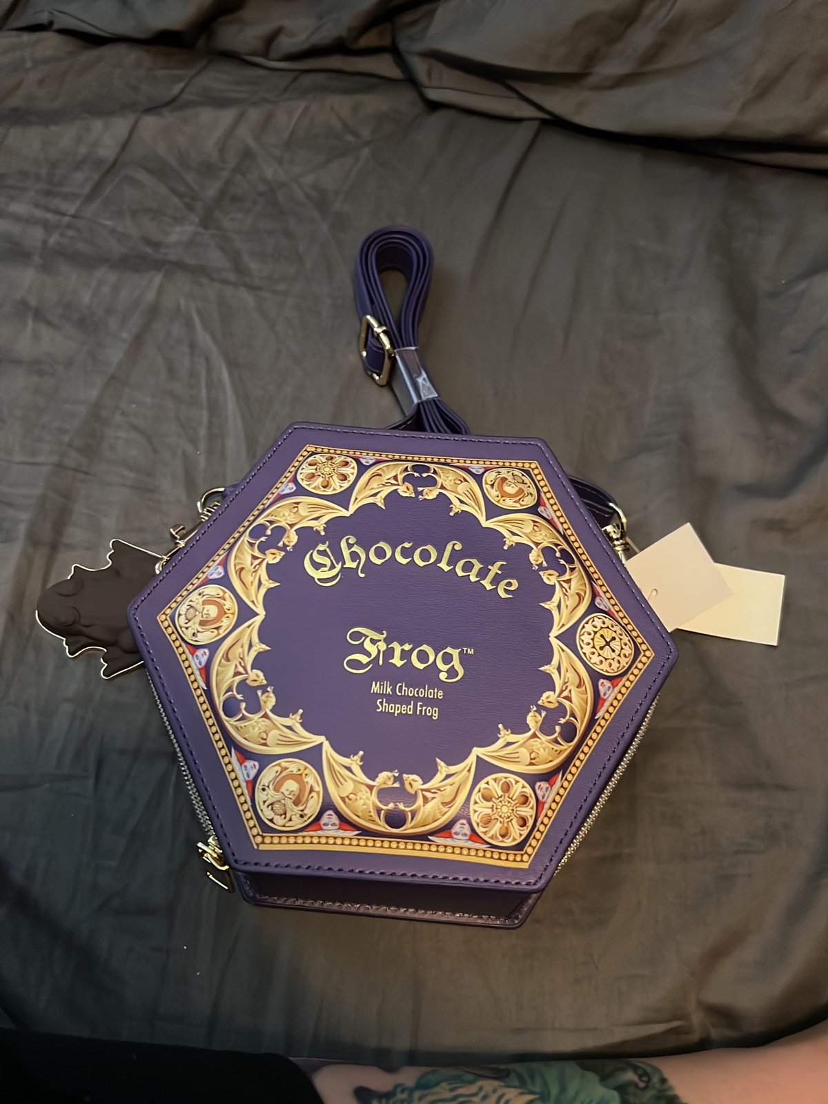 Honeydukes Chocolate Frog Crossbody Purse