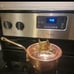 Brand New Ruffoni 2.5 qtr. saucepan with Turkey Handle on Lid copper pan dent