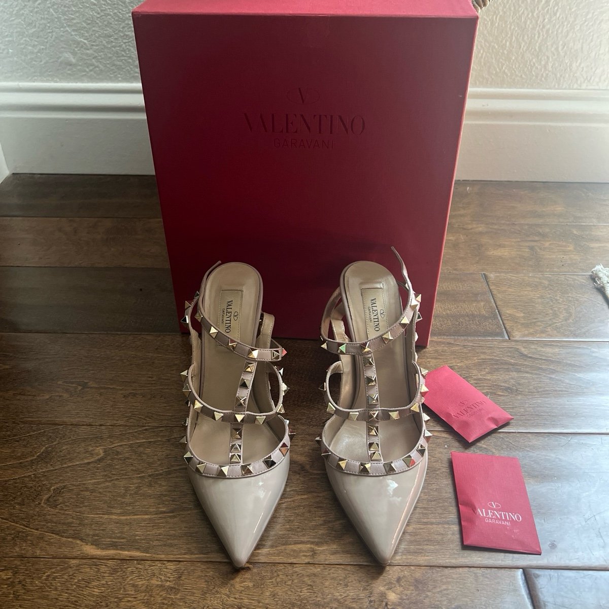 Valentino rockstud heels