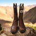 Smoky Mountain Men's Western Boots - Square Toe Size 8 EE NWT