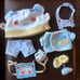 20cm doll clothes - baby bear