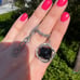 David Yurman Infinity Pendant Onyx