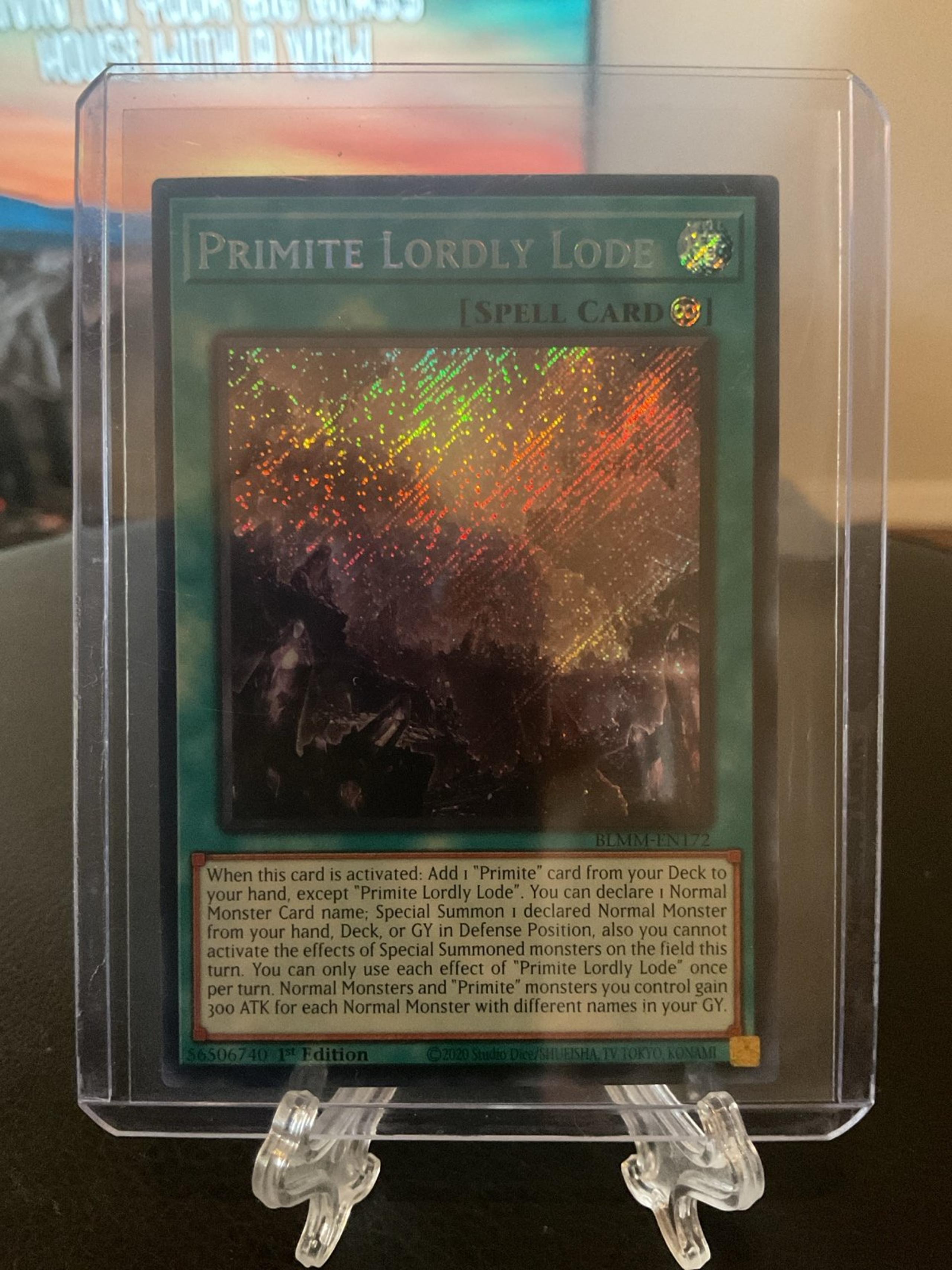 Yugioh Primite Lordly Lode - Battles of Legend: Monster Mayhem (BLMM)
