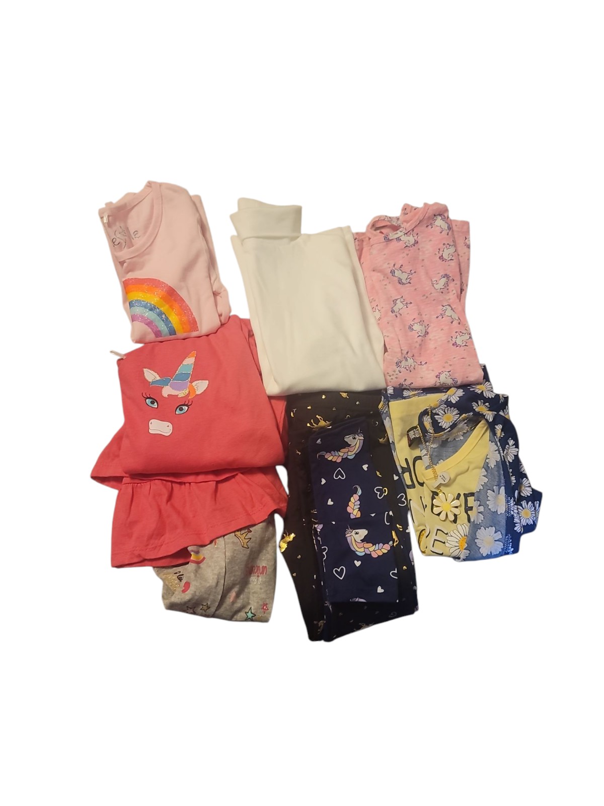 Lot Girls Clothes 9 pieces SPRING/SUMMER/ FALL Size: 4/5