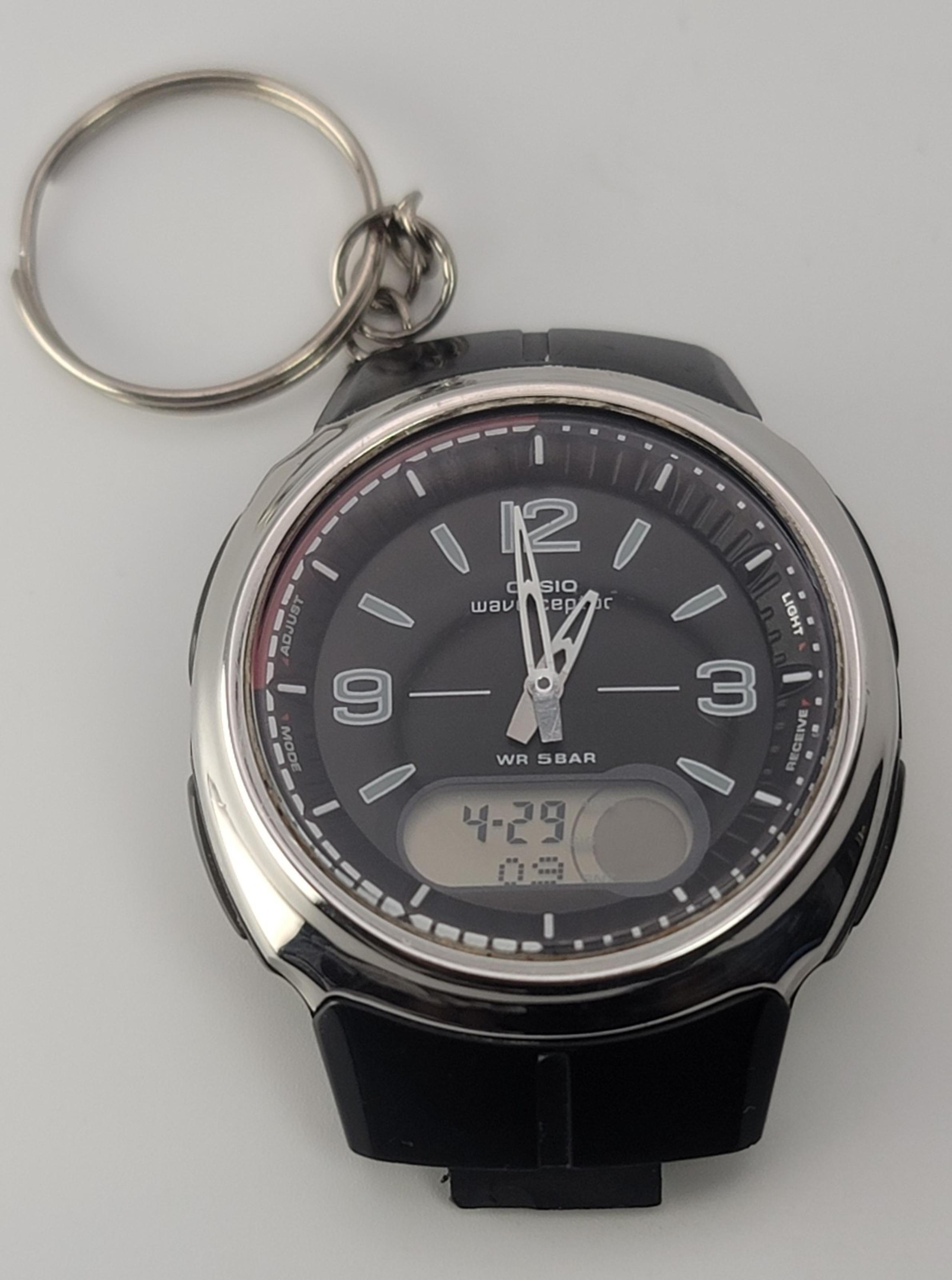 Casio Wave Ceptor WVA‑106HJ (Module 3746) Watch Head Only – Atomic Ana‑Digi
