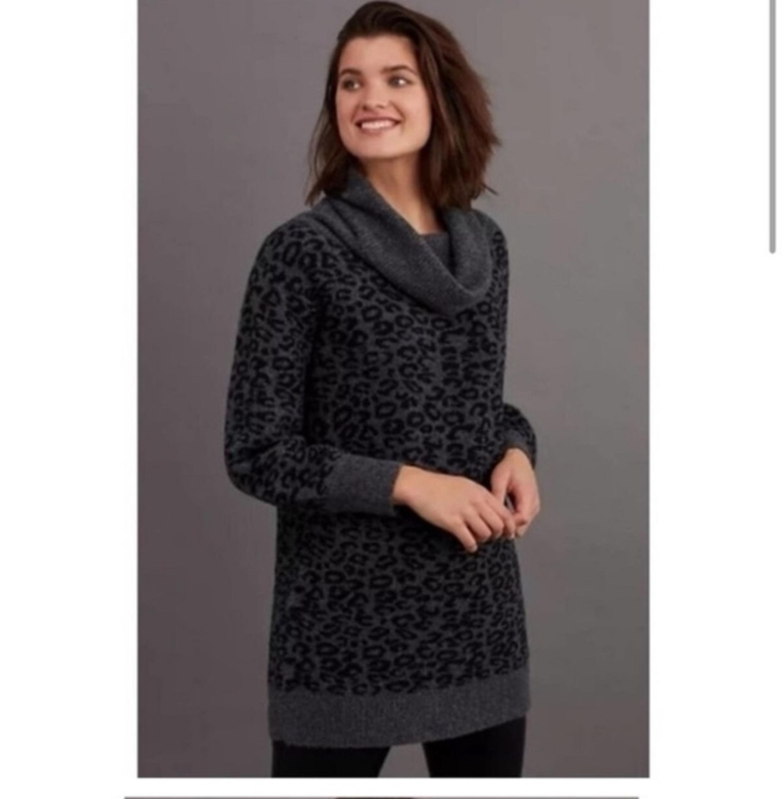 Anthropologie Emmy Cowl Neck Tunic Sweater Small