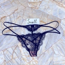 VS Designer Thong Panty Very Sexy BlackS
